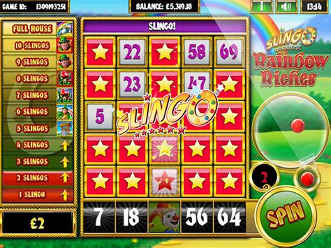 slingo rainbow riches game free spins  Unlike other Slingo games, the Slingo Rainbow Riches game not only has bonus features but the chance for free as